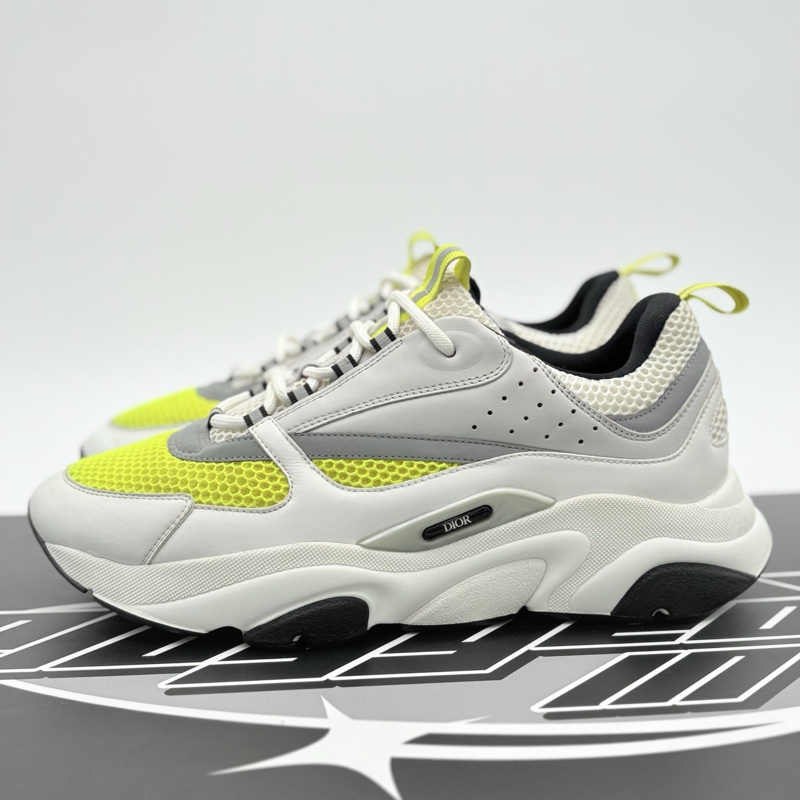 Size 46 (13 US) - Dior B22 ' White Yellow ' | GREAT CONDITION!