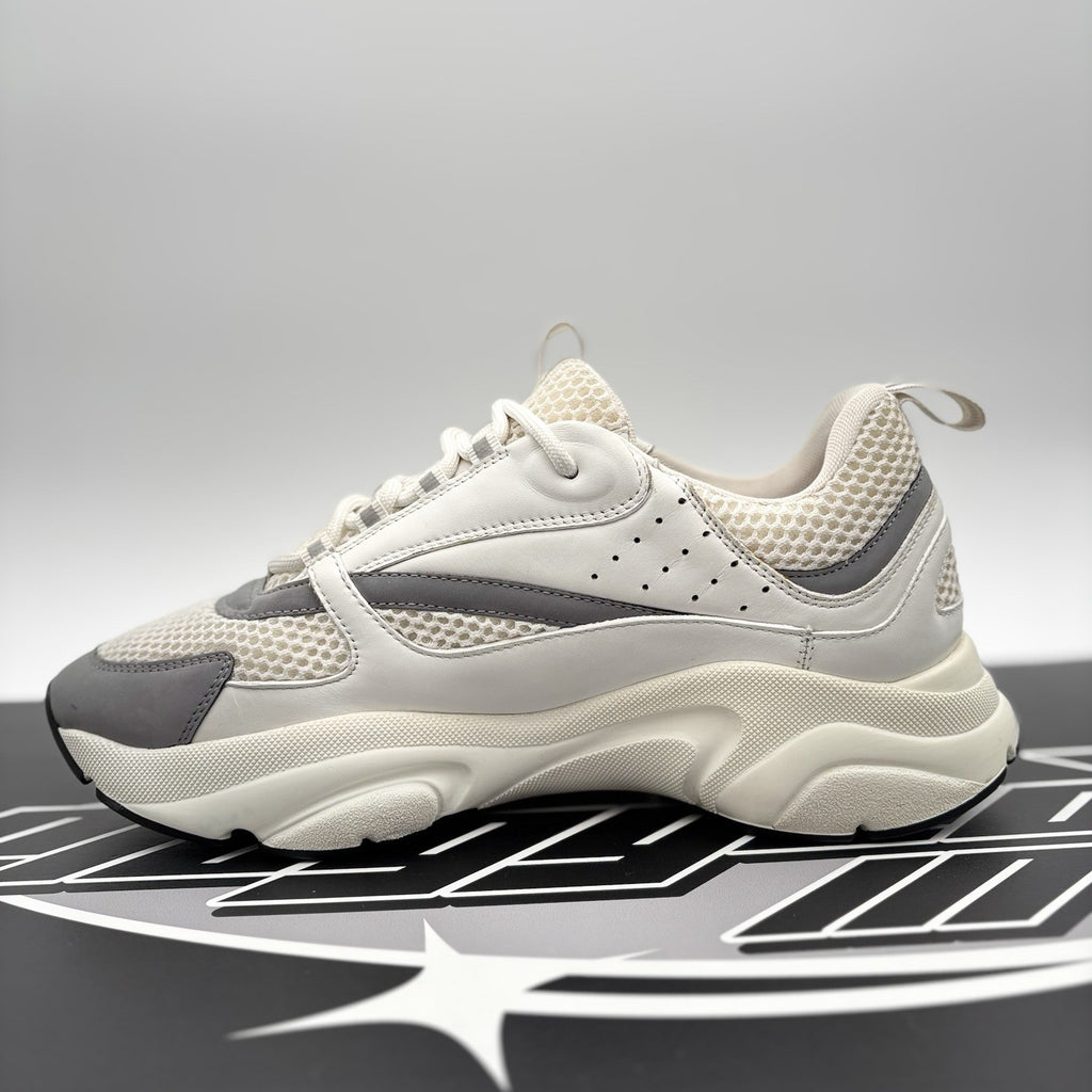 Size 44  (11 US) - Dior B22 Sneaker ' White Reflective ' | SUPER CLEAN!
