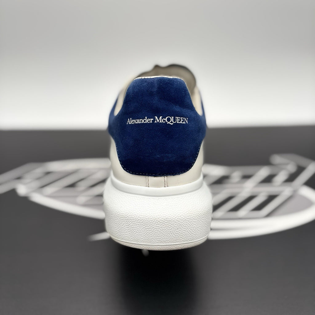 Size 45 (12 US) - Alexander McQueen Oversized ' White, Blue ' | GREAT CONDITION!