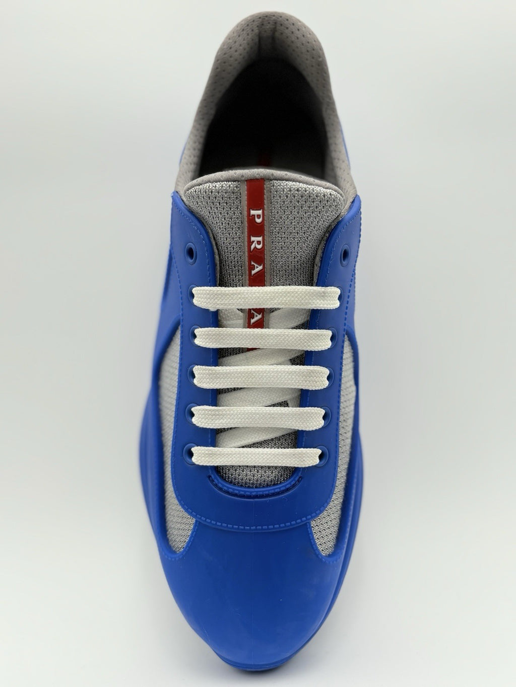 Size 44 (11 US) - Prada America's Cup Soft Rubber ' Blue ' | GREAT CONDITION!