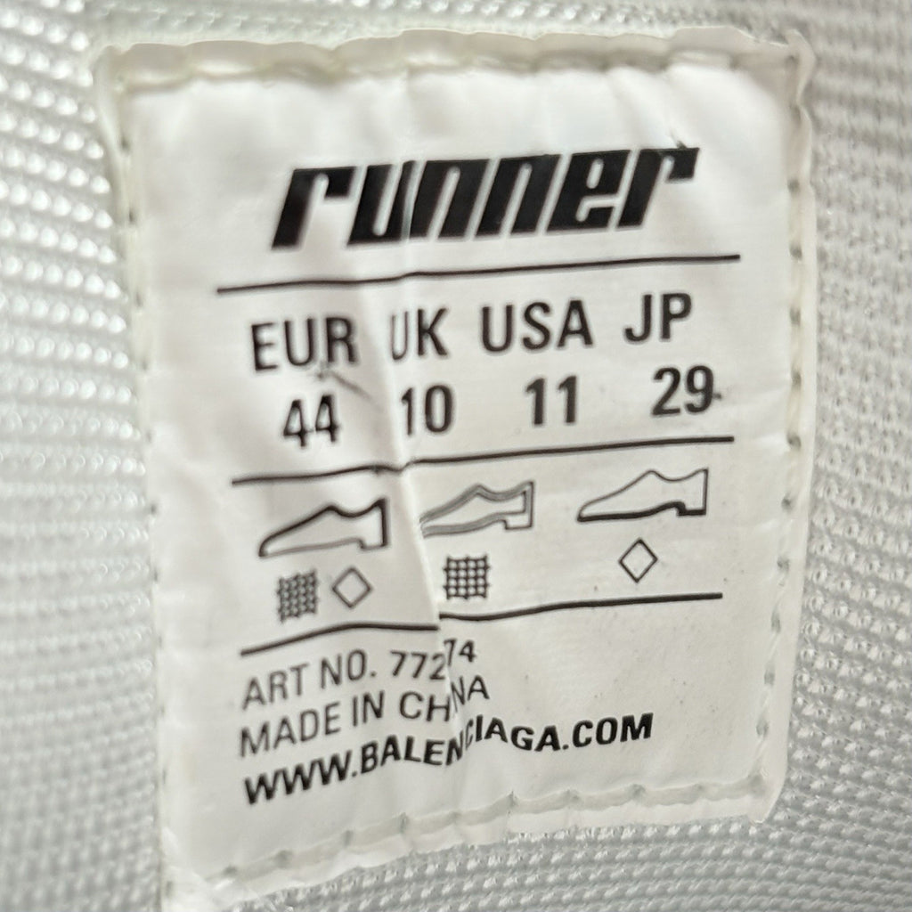 Size 44 (11 US) - Balenciaga Runner ' Gradient White ' | SUPER CLEAN!