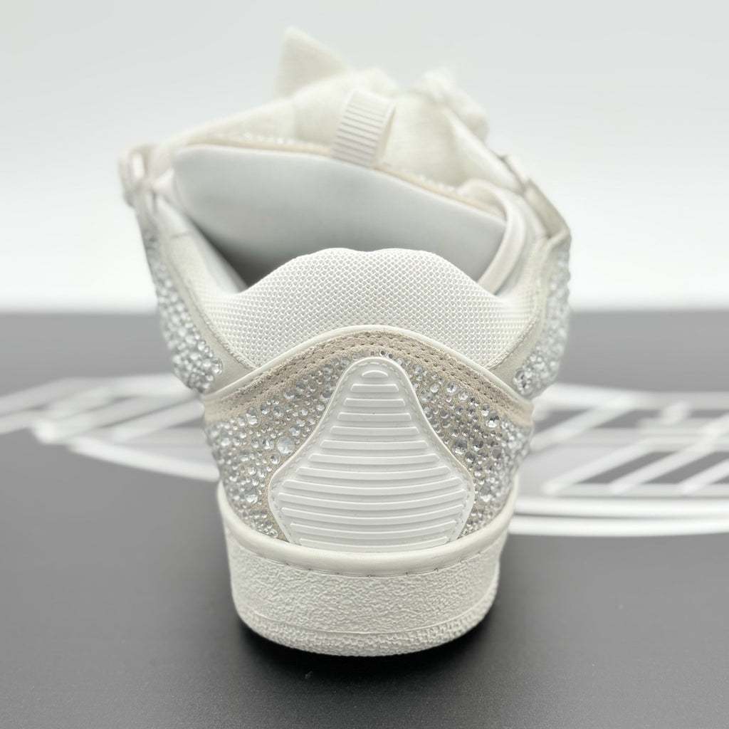 Size 44 (11 US) - Lanvin Curb Rhinestone ' White ' | GREAT CONDITION!
