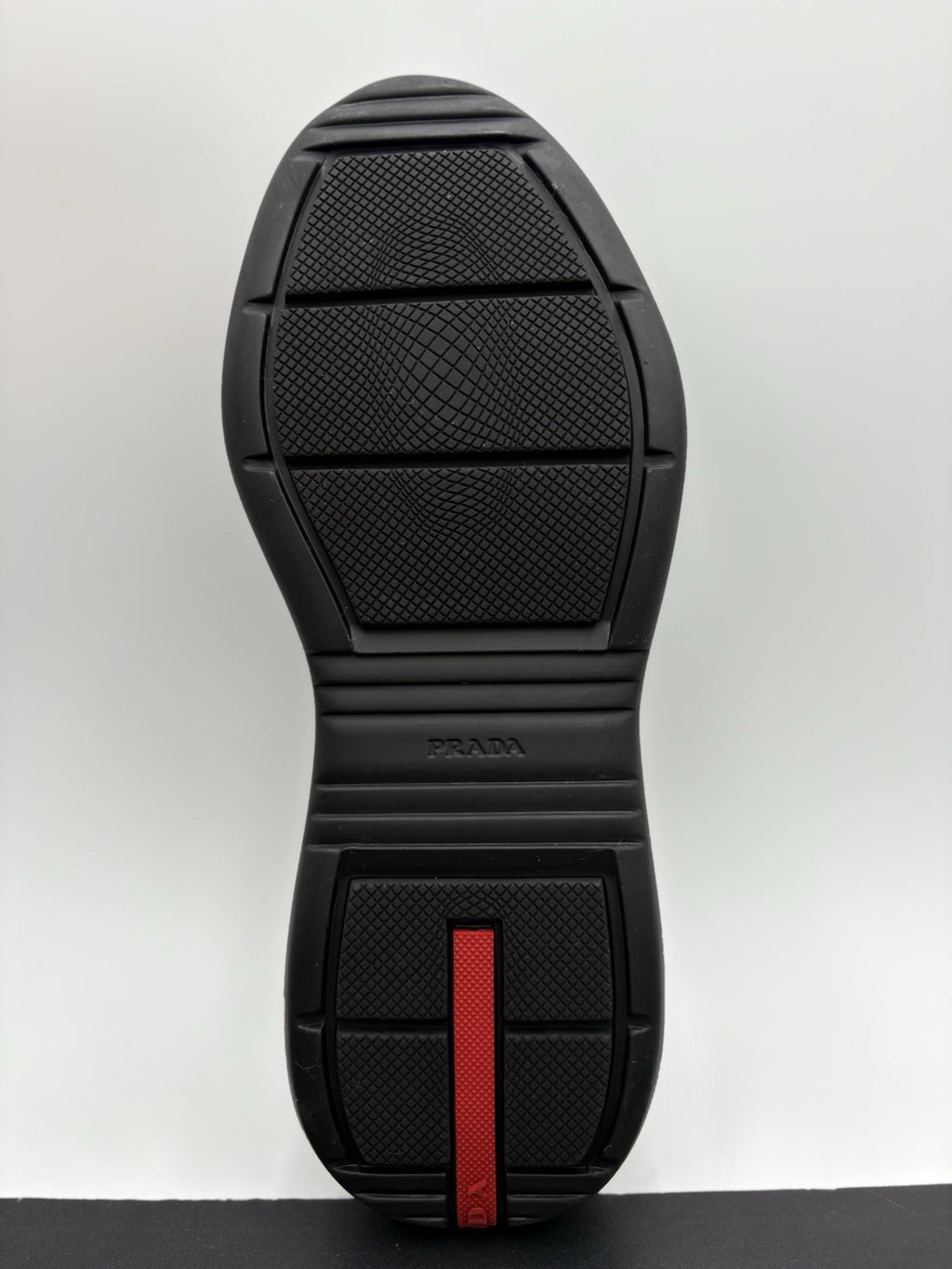 Size 7 UK (8 US) - Prada Americas Cup ' Black Leather ' | ONLY WORN 1x