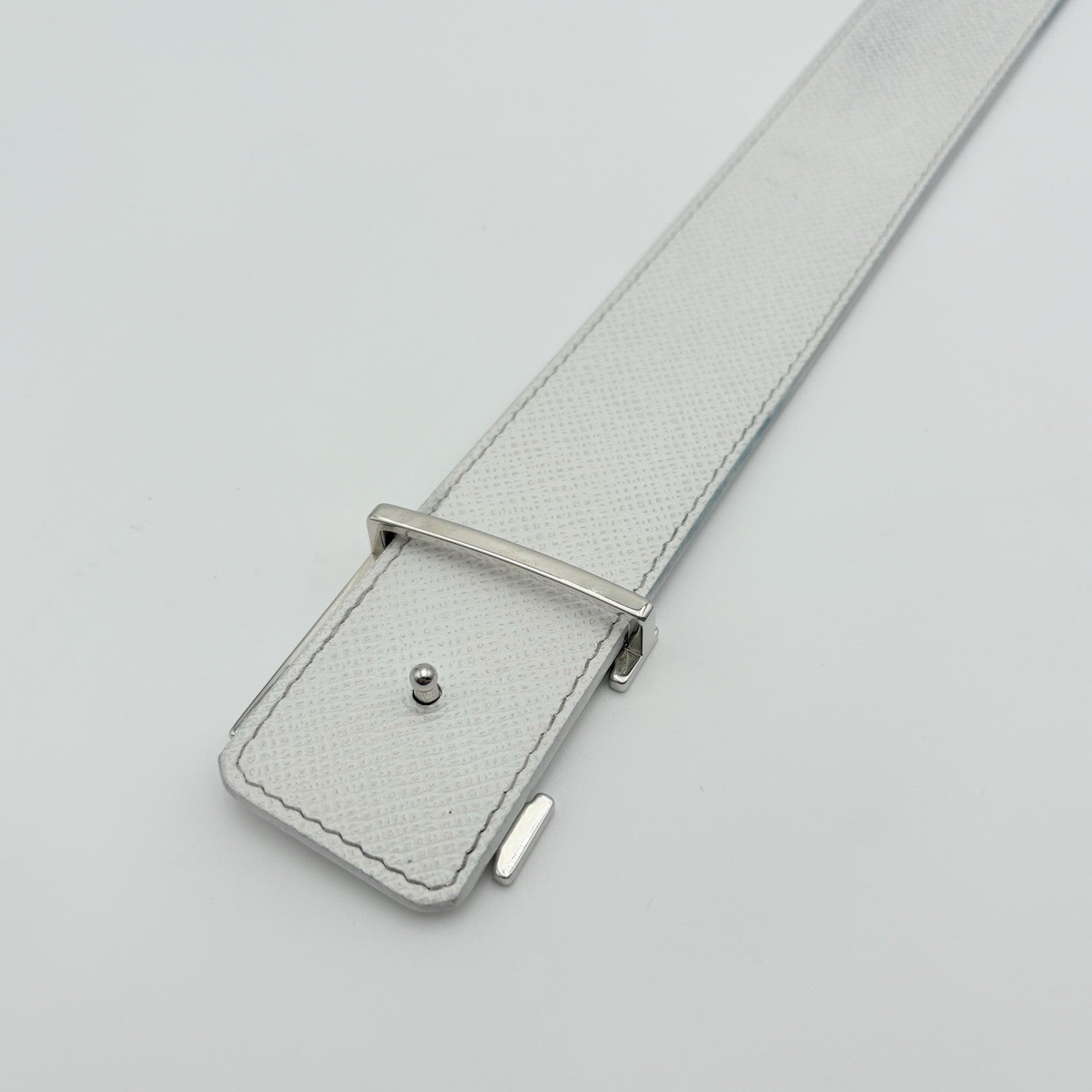 Louis Vuitton Monogram Heritage Belt ' White '
