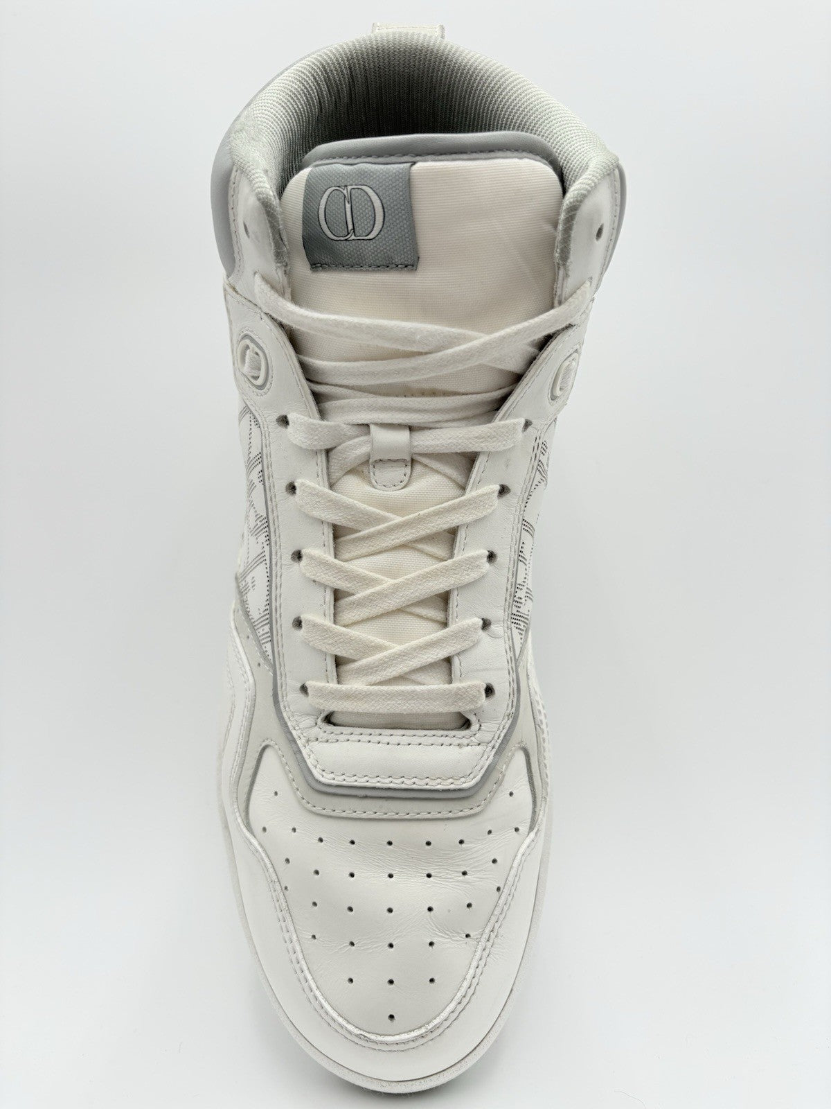 Size 45 (12 US) - Dior B27 High Top ' White ' | GREAT CONDITION!