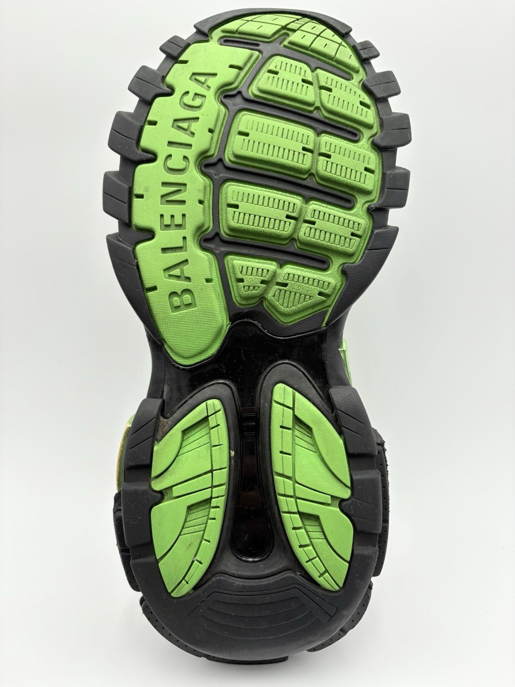 Size 41 (8 US) - Balenciaga Track 2 Trainer ' Black Green ' | GOOD CONDITION!