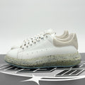 Size 44 (11 US) Alexander McQueen Clear Sole ' Splatter Blue ' | GREAT CONDITION
