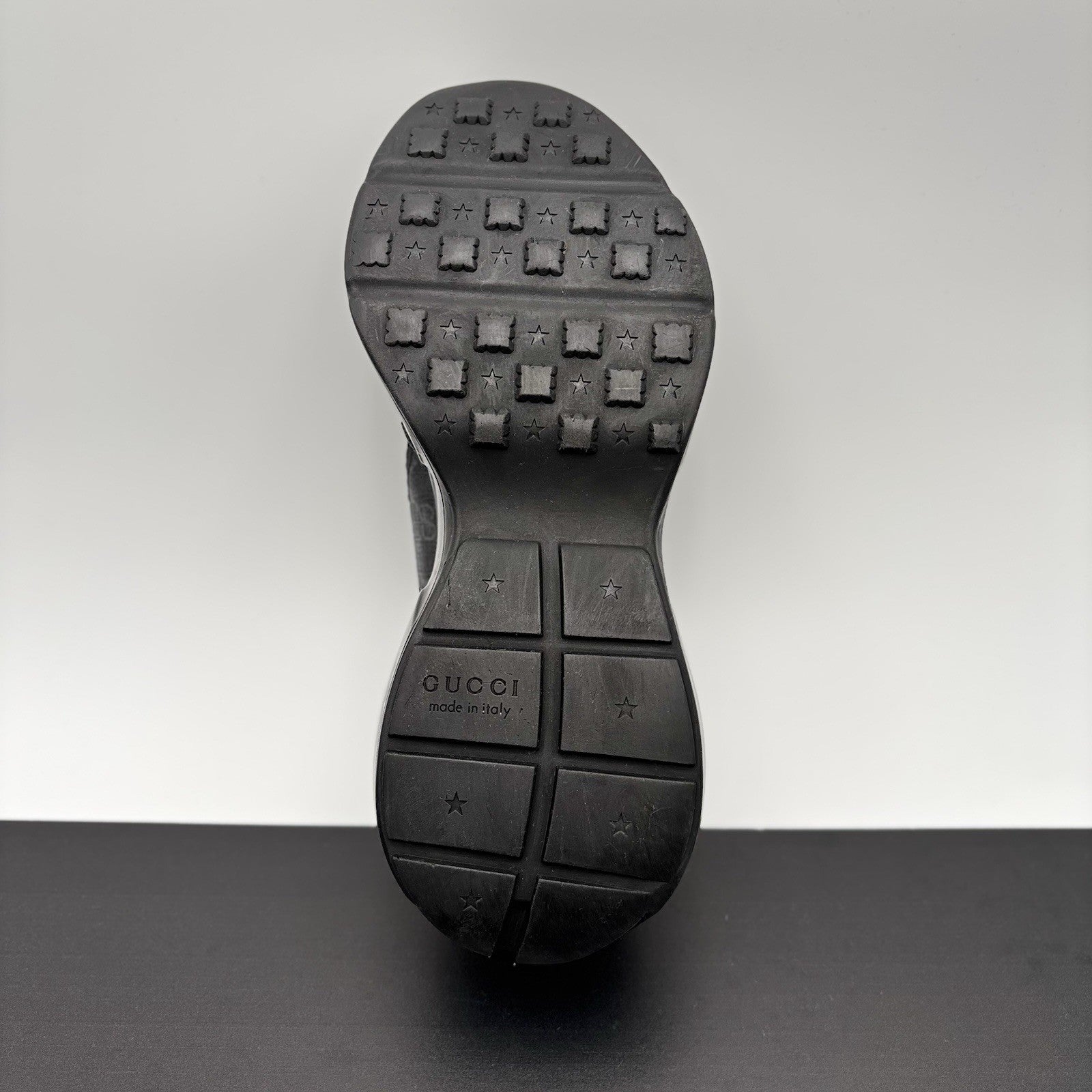 Size 10 G (10.5 US) - Gucci Rhyton ' Monogram Black ' | GREAT CONDITION!
