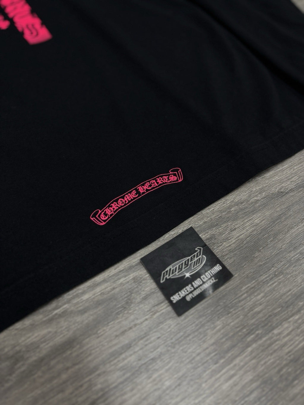 Size Large - Chrome Hearts Made In Hollywood Long Sleeve ' Black Pink ' | CLEAN!