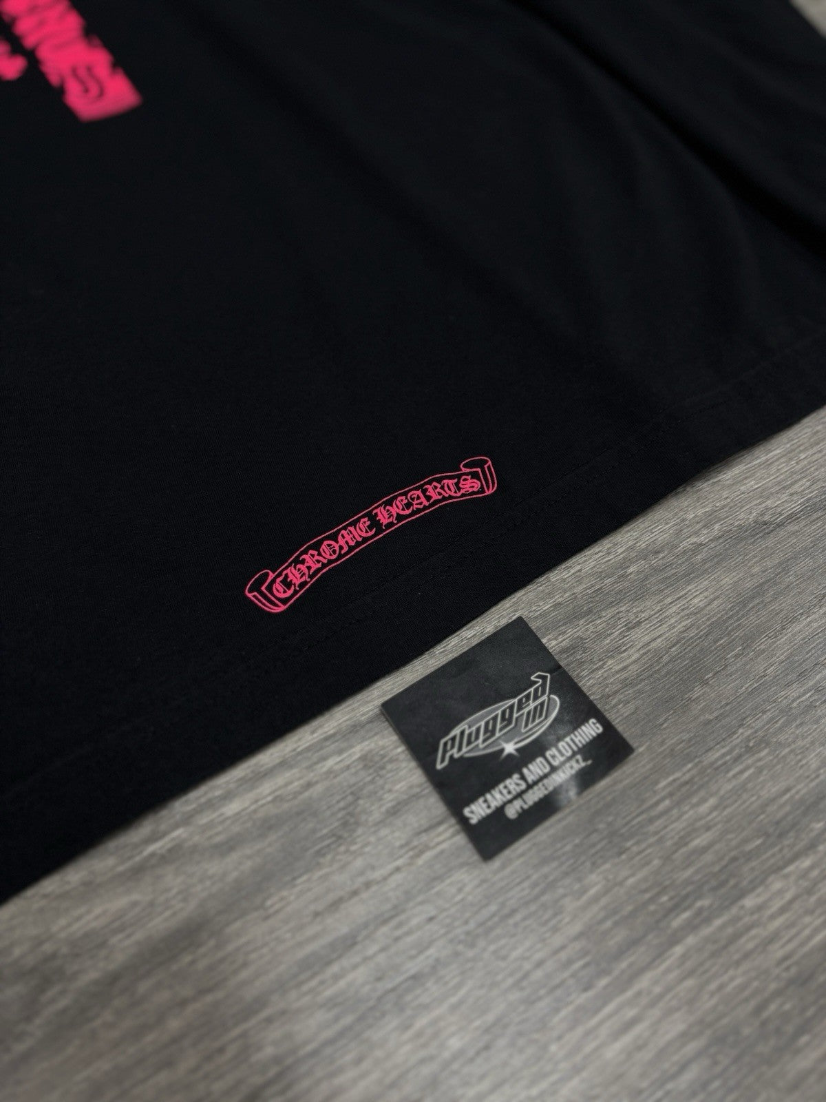 Size Large - Chrome Hearts Made In Hollywood Long Sleeve ' Black Pink ' | CLEAN!