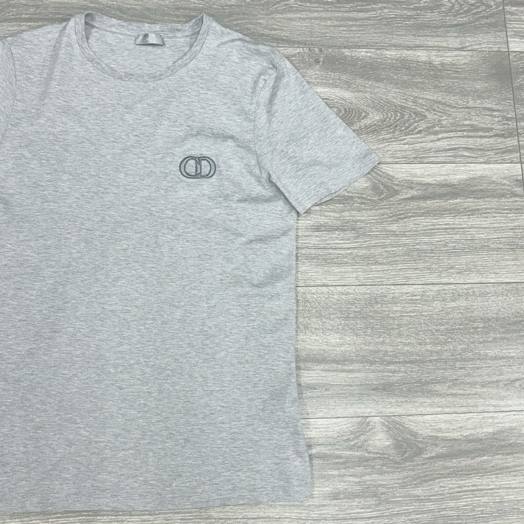 Size L - Dior CD Icon Logo Cotton T-Shirt ' Grey ' | GREAT CONDITION!