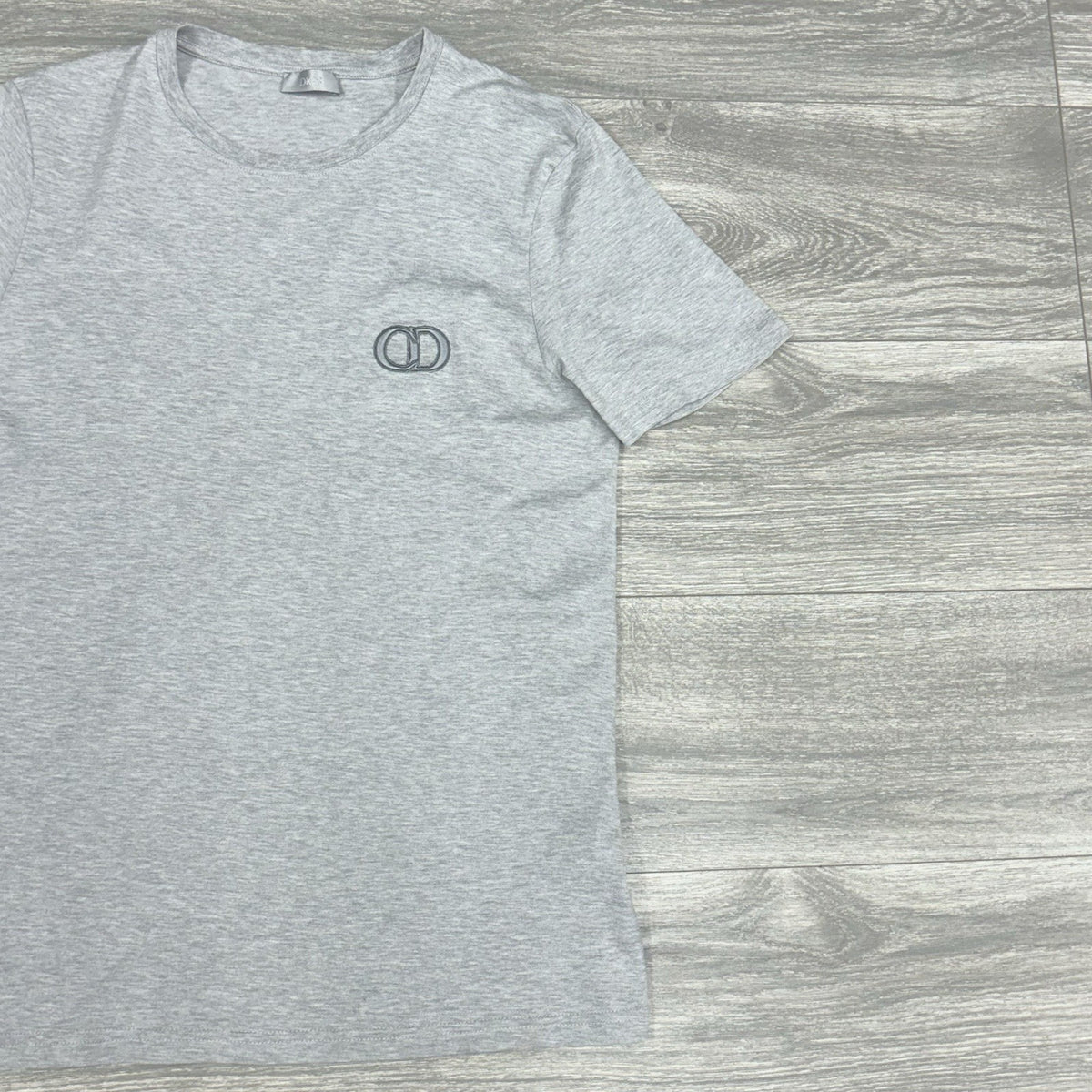 CD Icon Logo Cotton T-Shirt Grey — photo 3