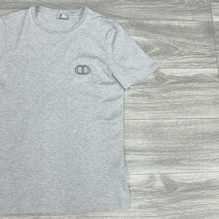 CD Icon Logo Cotton T-Shirt Grey — photo 3