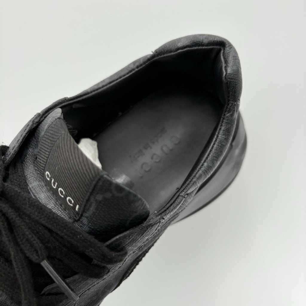 Size 8.5 G (9 US) - Gucci Rhyton ' Monogram Black ' | ONLY WORN 1-3x !