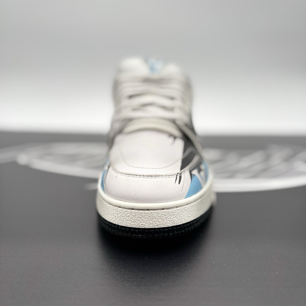 Size 8 LV (9-9.5 US) - Louis Vuitton Trainer #54 ' Graphic Print ' | GOOD COND!