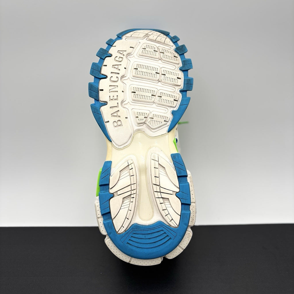 Size 45 (12 US) - Balenciaga Track ' White Blue Green ' | GREAT CONDITION!