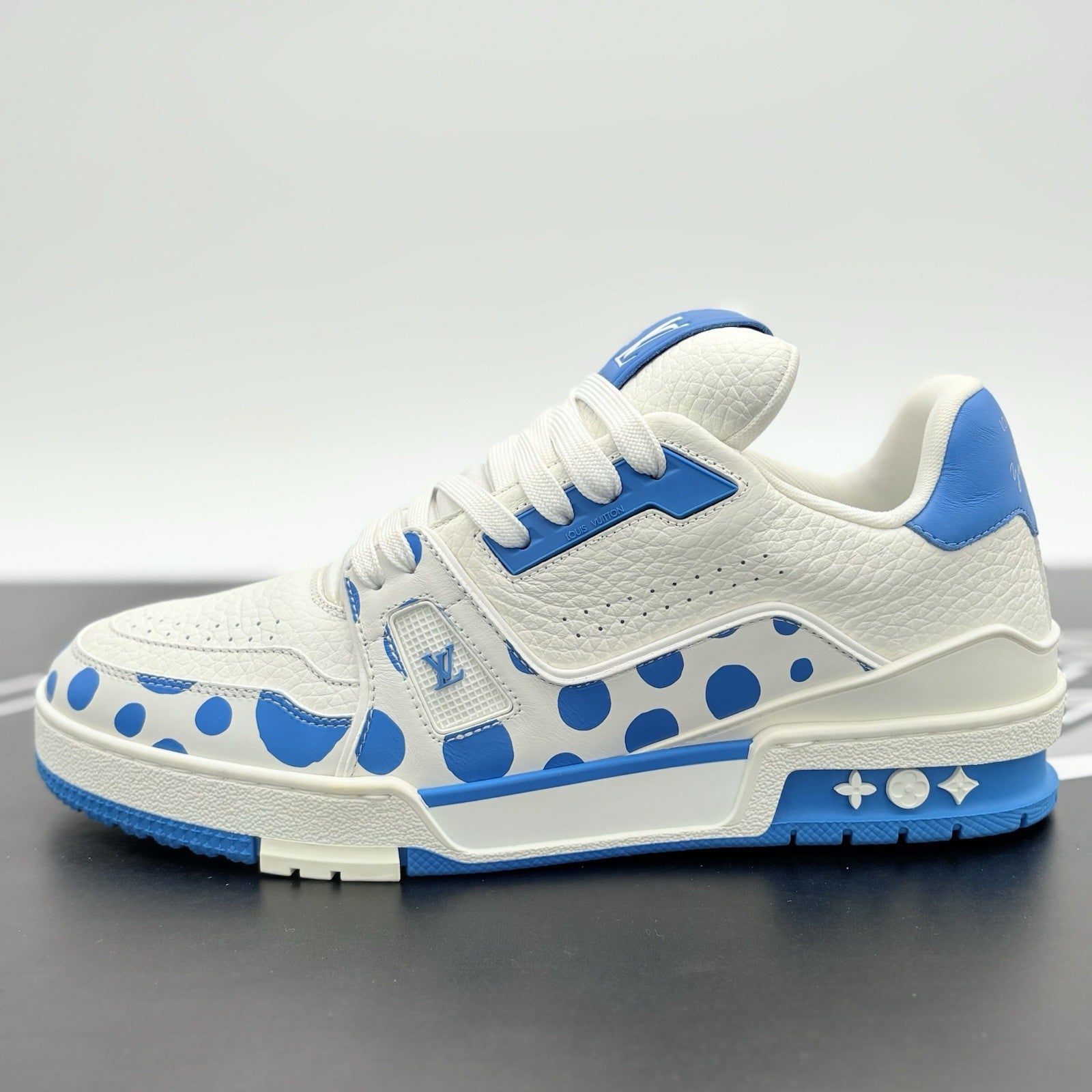 Size 6 LV (7-7.5 US) Louis Vuitton x Yayoi Kusama ' White Blue ' | BRAND NEW!