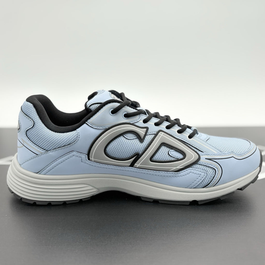 Size 46 (13 US) Dior B30 Reflective Sneaker ' Blue Gray ' | ONLY WORN ONCE!