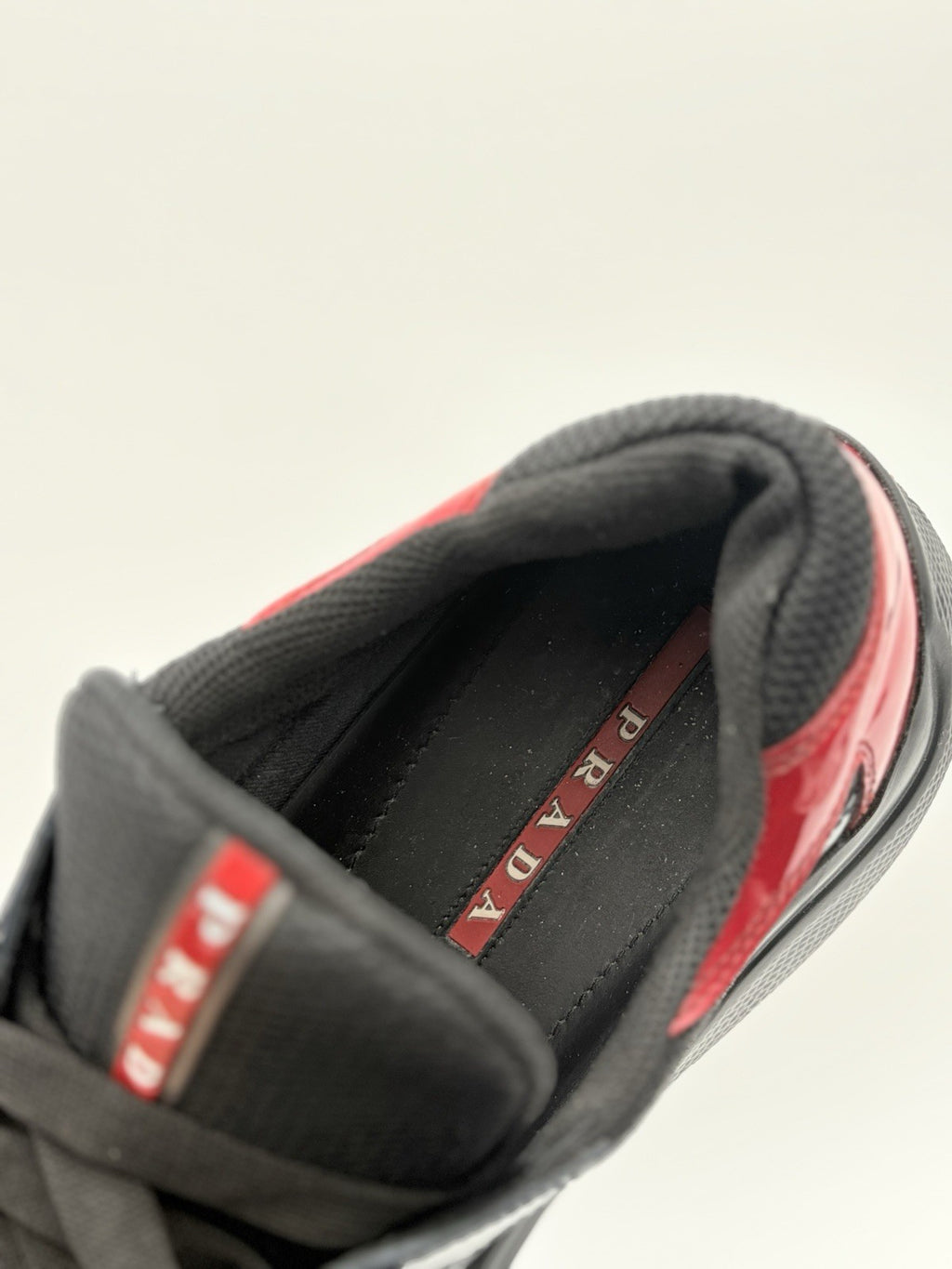 Size 10 UK (11 US) Prada Americas Cup ' Navy Red ' | GREAT CONDITION!