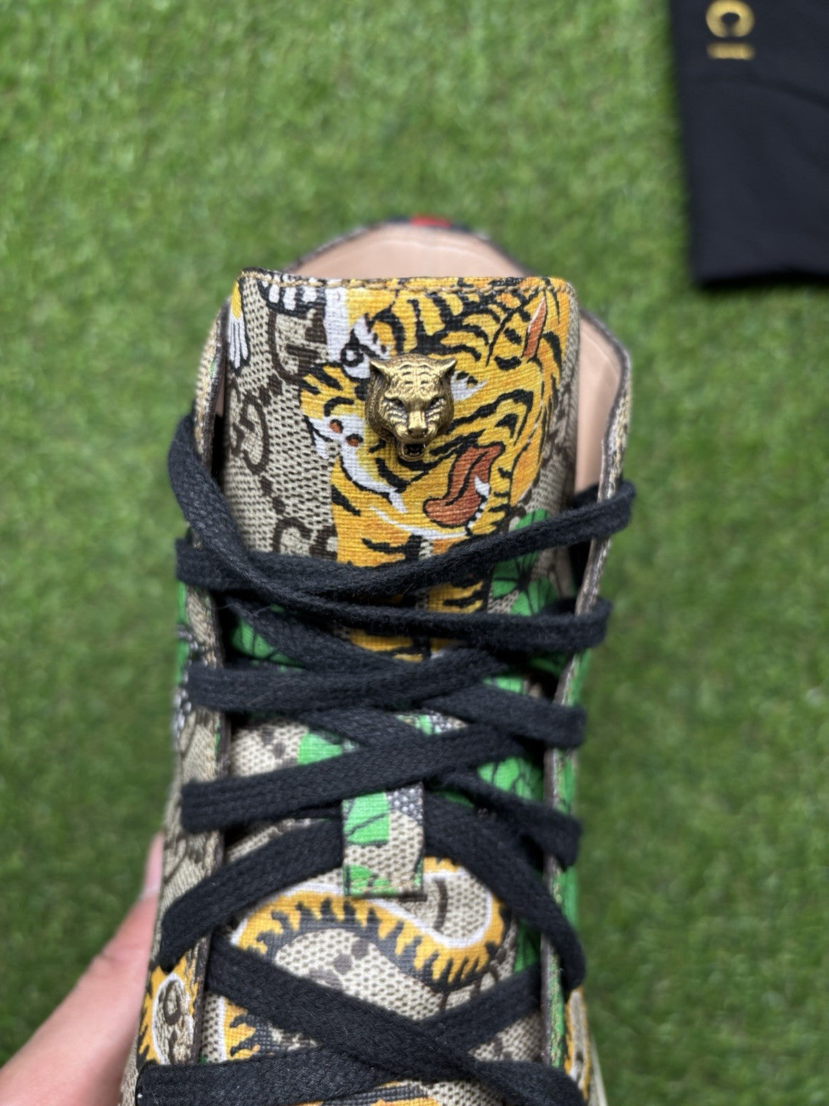 Size 8.5 G (9US) - Gucci GG Supreme High ‘ Bengal ‘ | GREAT COND!