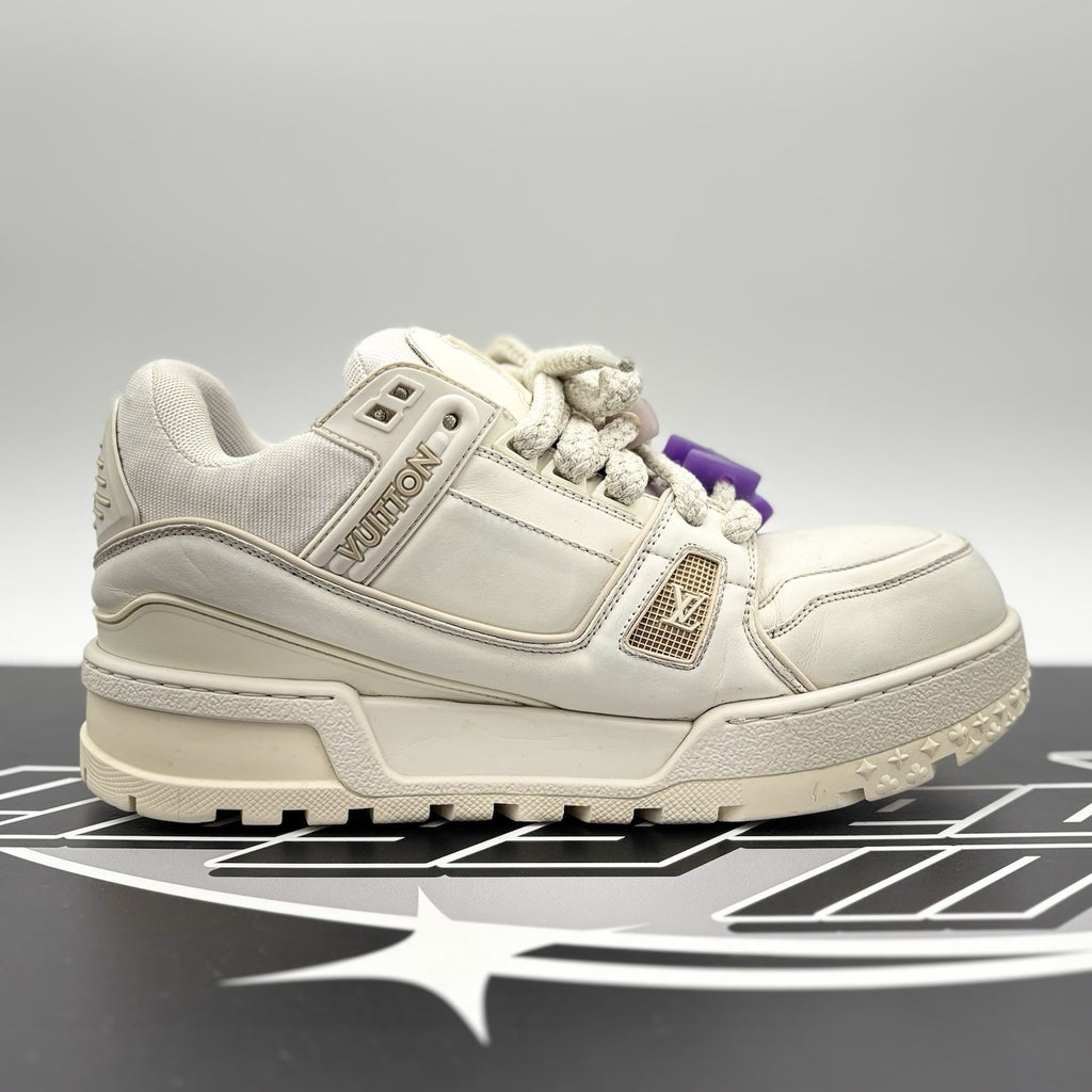 Size 9 LV (10-10.5 US) - Louis Vuitton Maxi Trainer ' White '