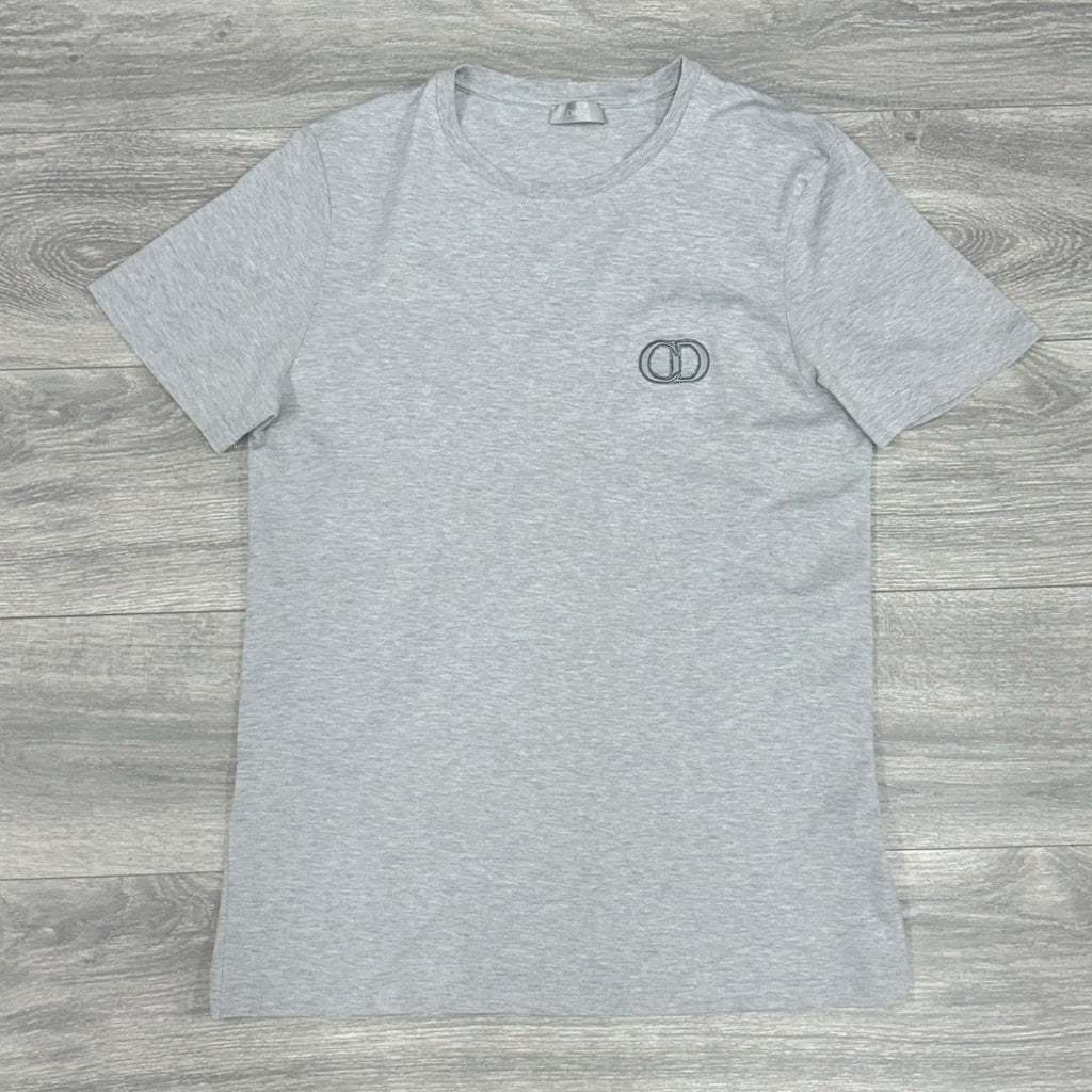 Size L - Dior CD Icon Logo Cotton T-Shirt ' Grey ' | GREAT CONDITION!