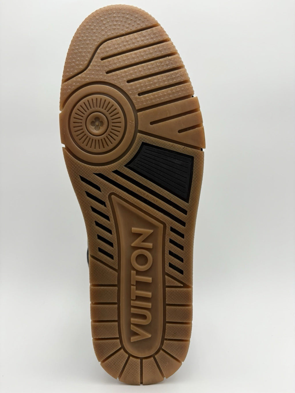 Size 11 LV (12-12.5 US) Louis Vuitton Trainer ' Black Brown ' | GREAT CONDITION!