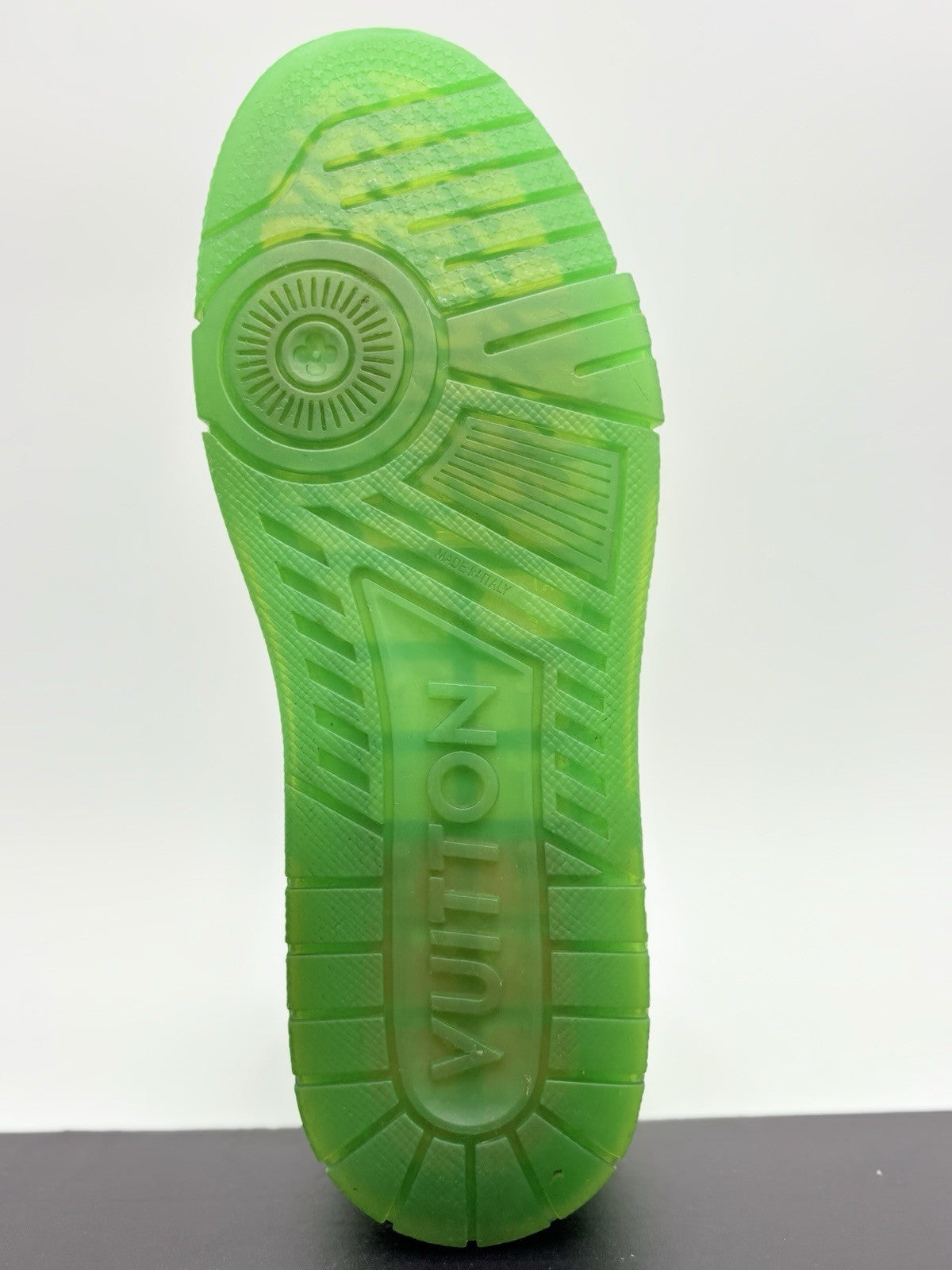 Size 7 LV (8-8.5 US) - Louis Vuitton Trainer ' Slime Green ' | GREAT CONDITION!
