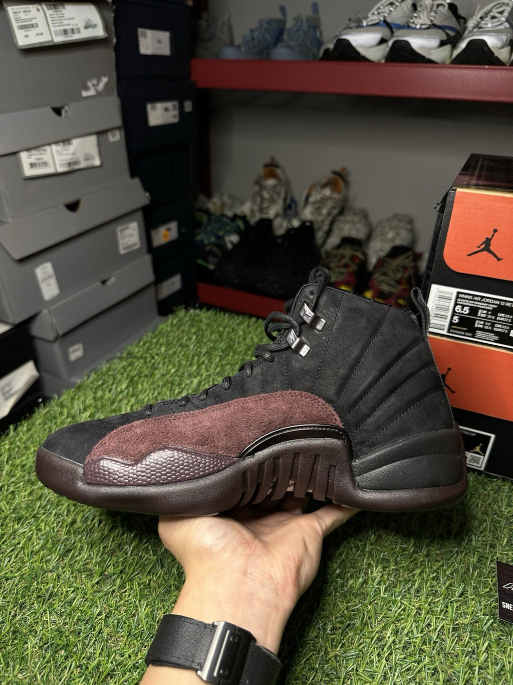 Air Jordan 12 Retro A Ma Maniere Black DV6989-001IN