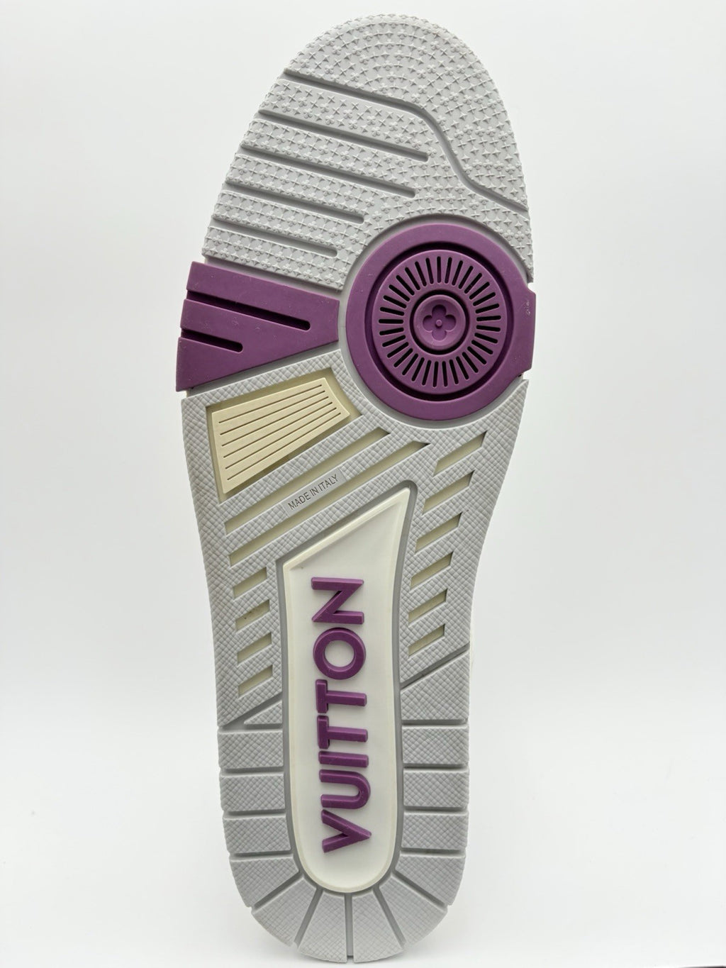 Size 12 LV (13-13.5 US) Louis Vuitton Strap Trainer ' Purple ' | SUPER CLEAN!