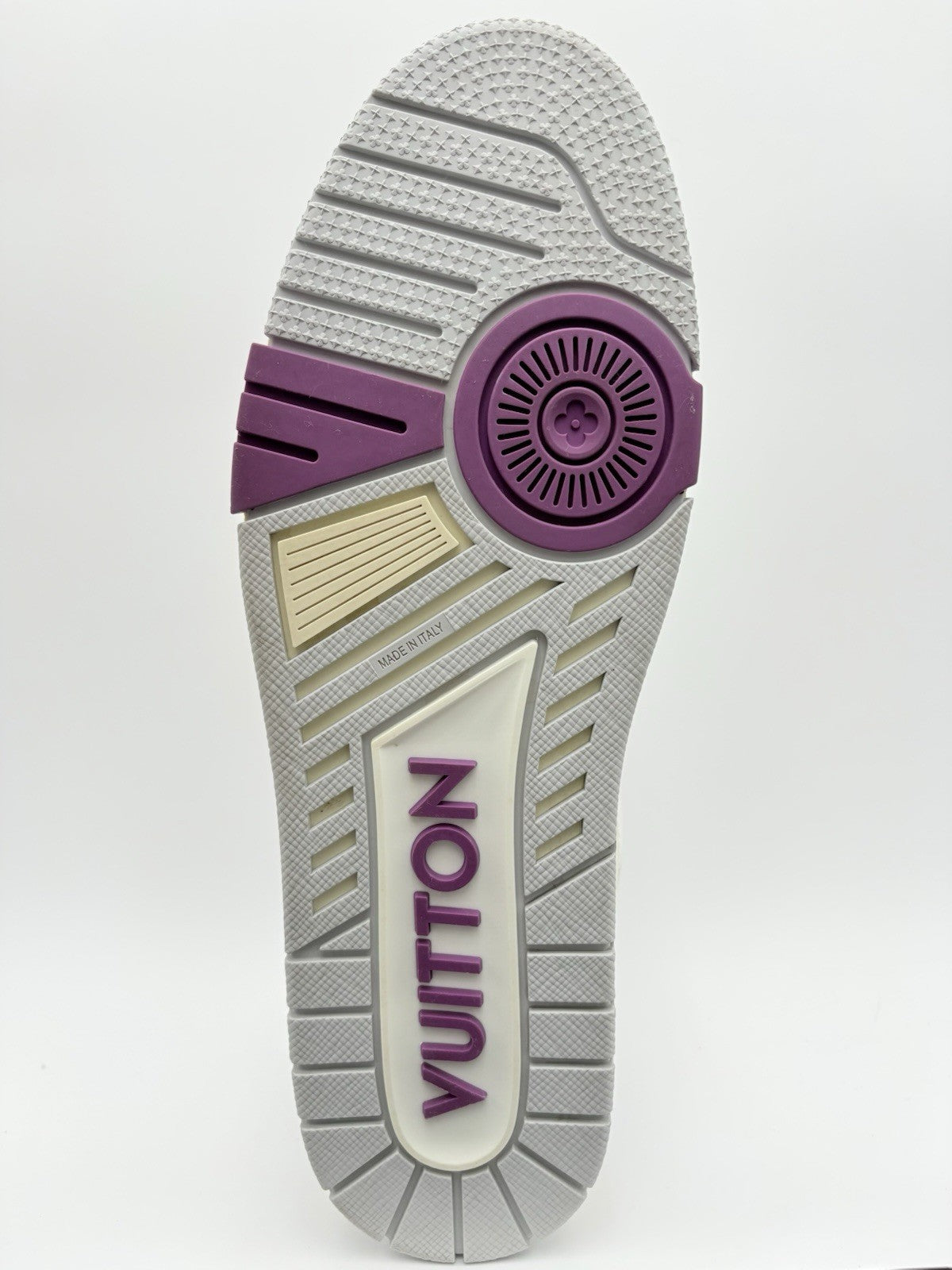 Size 12 LV (13-13.5 US) Louis Vuitton Strap Trainer ' Purple ' | SUPER CLEAN!