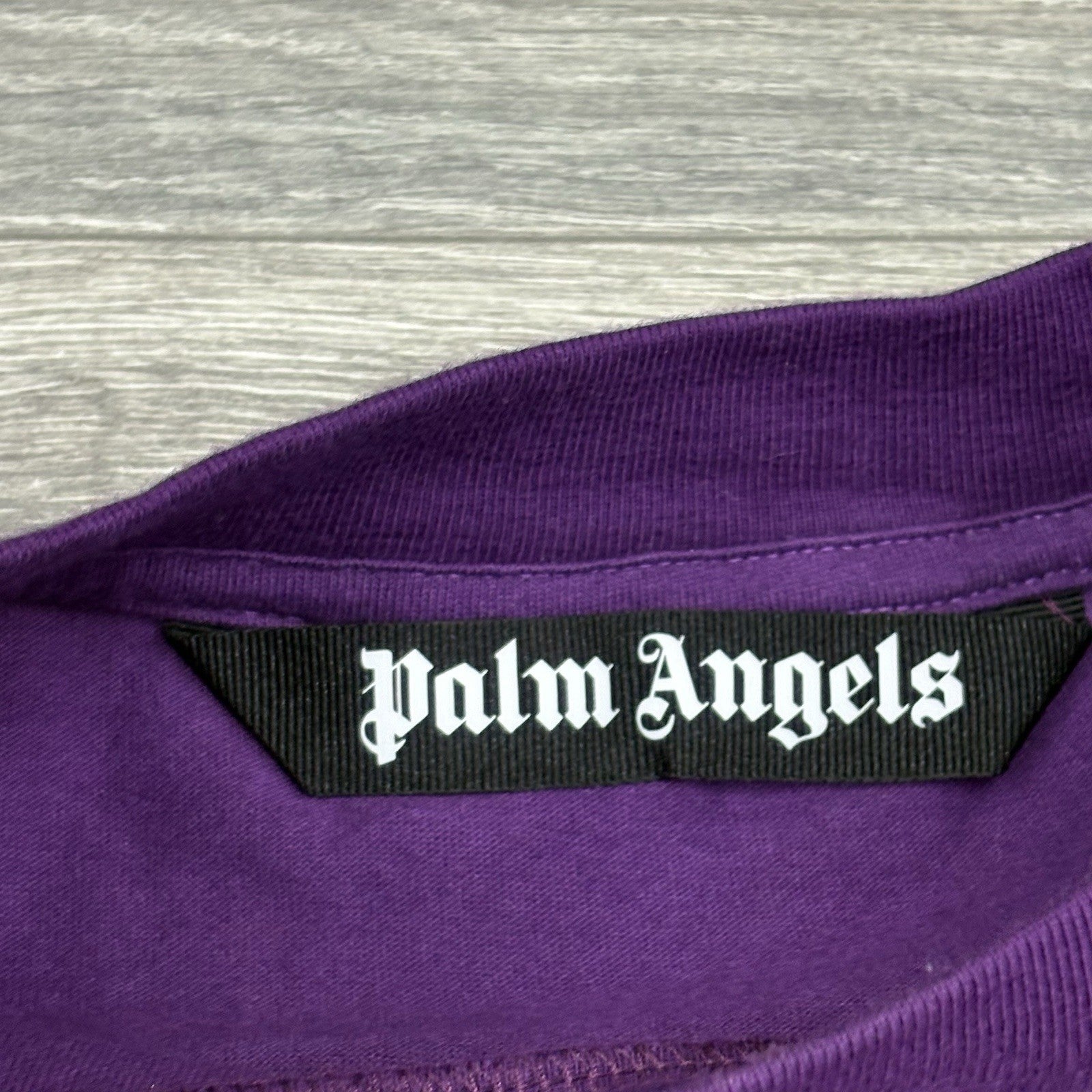 Size Medium - Palm Angels Bear Classic Tee ' Purple Brown ' | GREAT CONDITION!