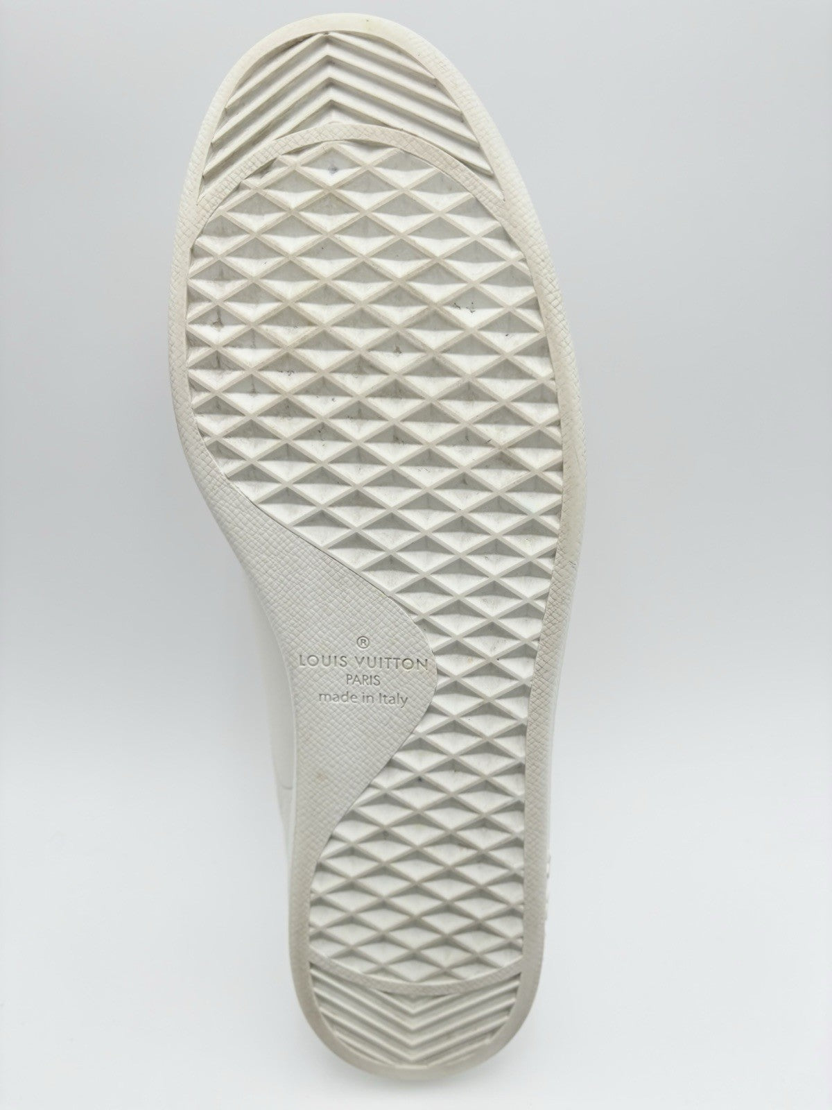 Size 10.5 LV (11.5-12 US) Louis Vuitton Luxembourg ' White ' | GOOD CONDITION!