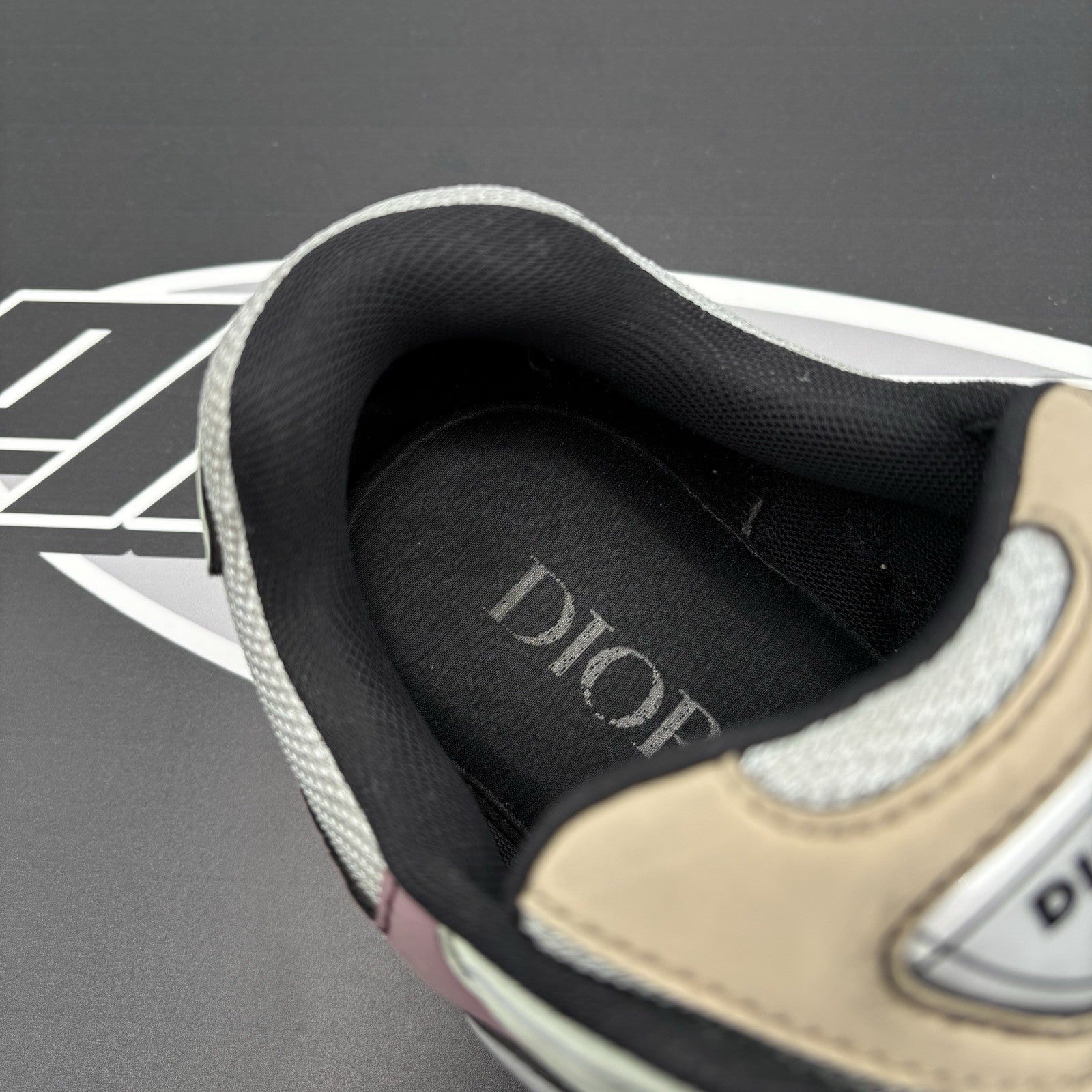Size 44 (11 US) - Dior B30 Reflective Sneaker ' Light Green Purple ' | GOOD COND