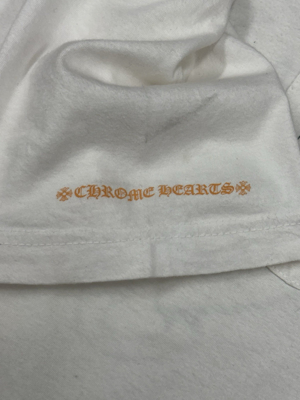 Size Large - Chrome Hearts Gradient Logo T-Shirt ' White ' | GREAT CONDITION!
