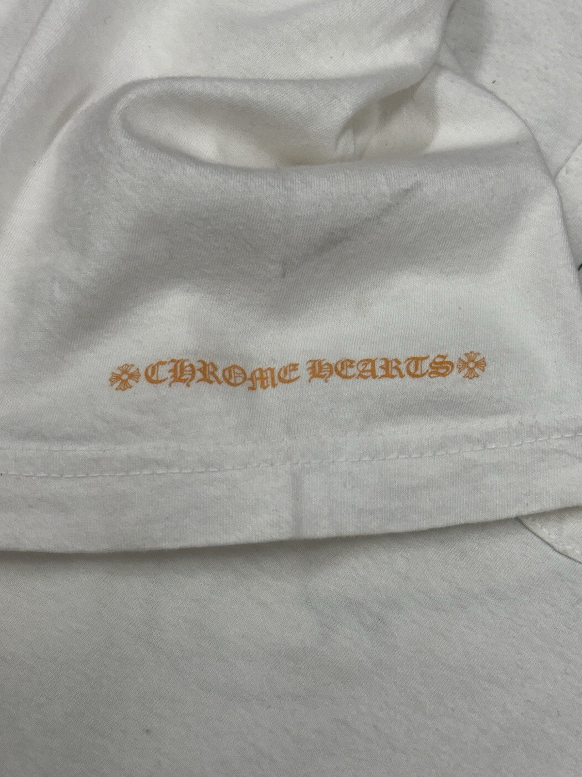 Size Large - Chrome Hearts Gradient Logo T-Shirt ' White ' | GREAT CONDITION!
