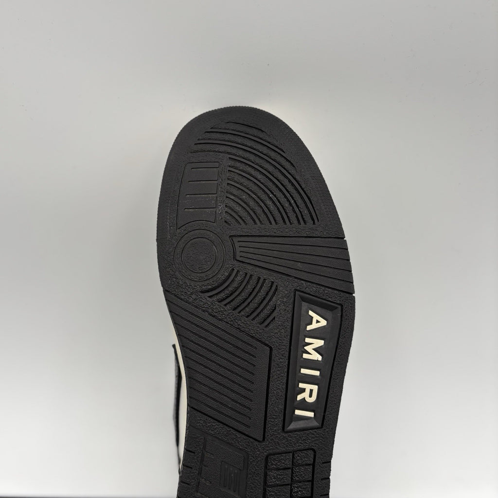 Size 42 (9US) - Amiri Skel High Top Sneakers ' White, Black ' | GREAT CONDITION!