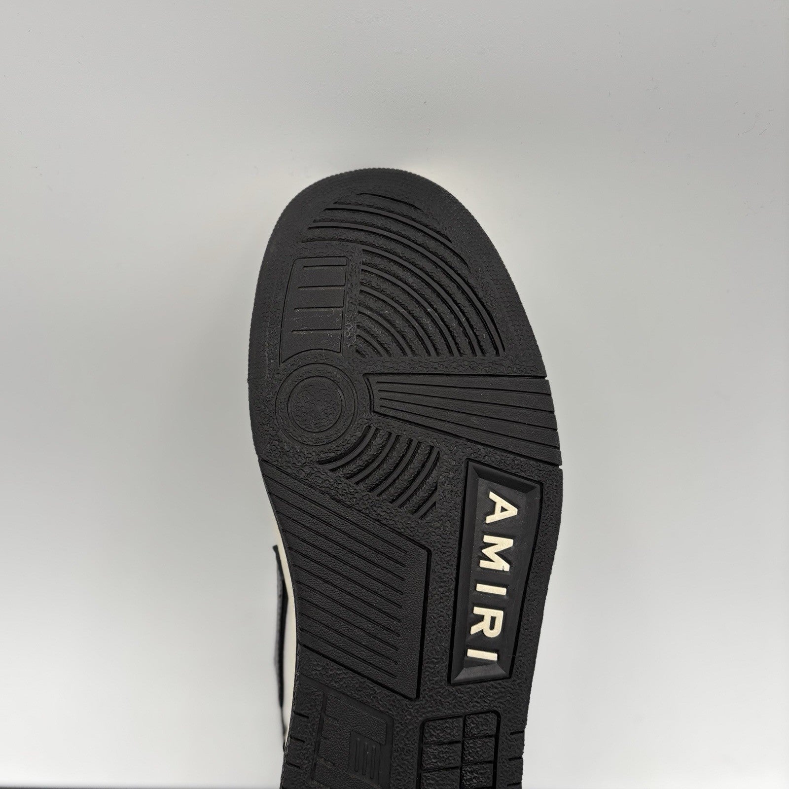 Size 42 (9US) - Amiri Skel High Top Sneakers ' White, Black ' | GREAT CONDITION!