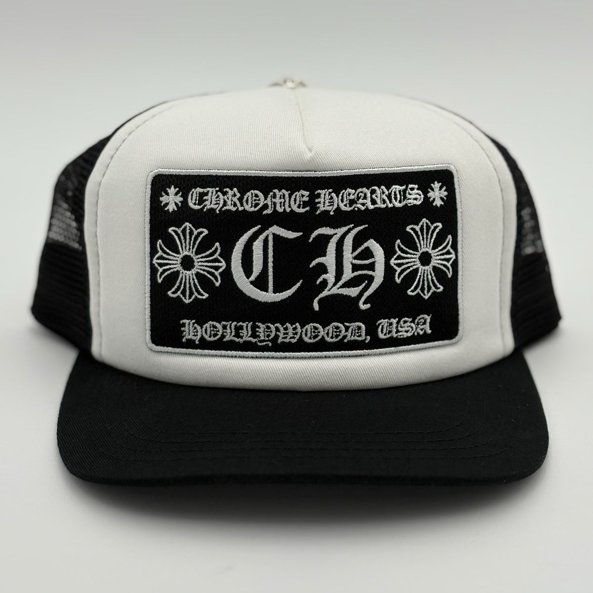 Hollywood Exclusive Trucker Hat White Black — photo 2