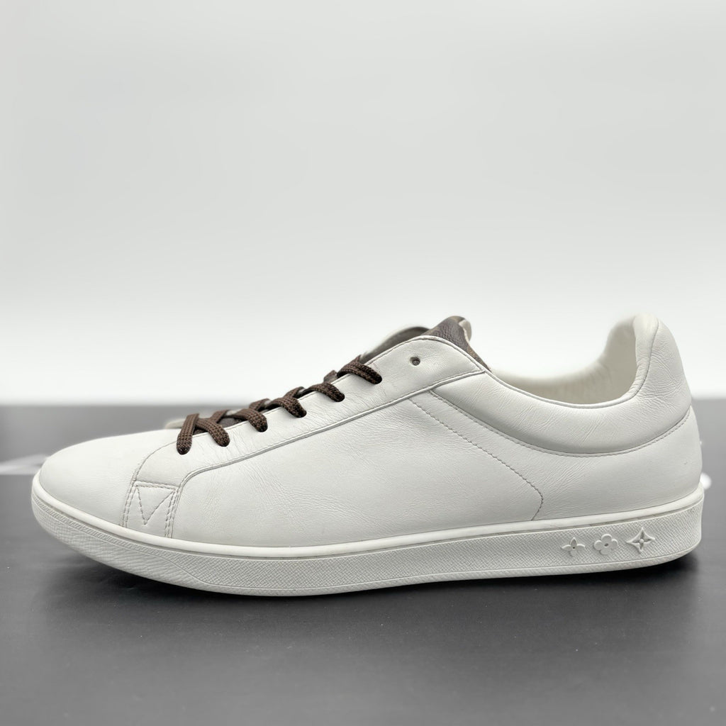 Size 10.5 LV (11.5-12 US) Louis Vuitton Luxembourg ' White ' | GOOD CONDITION!