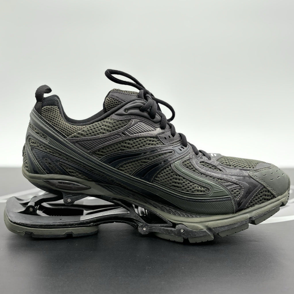 Size 44 (11 US) - Balenciaga Men’s X-Pander ' Green Black ' | SUPER CLEAN!