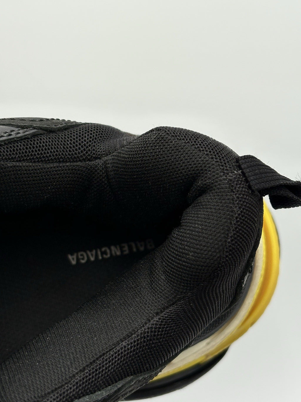 Size 43 (10 US) - Balenciaga Triple S ' Black Yellow ' | GREAT CONDITION!