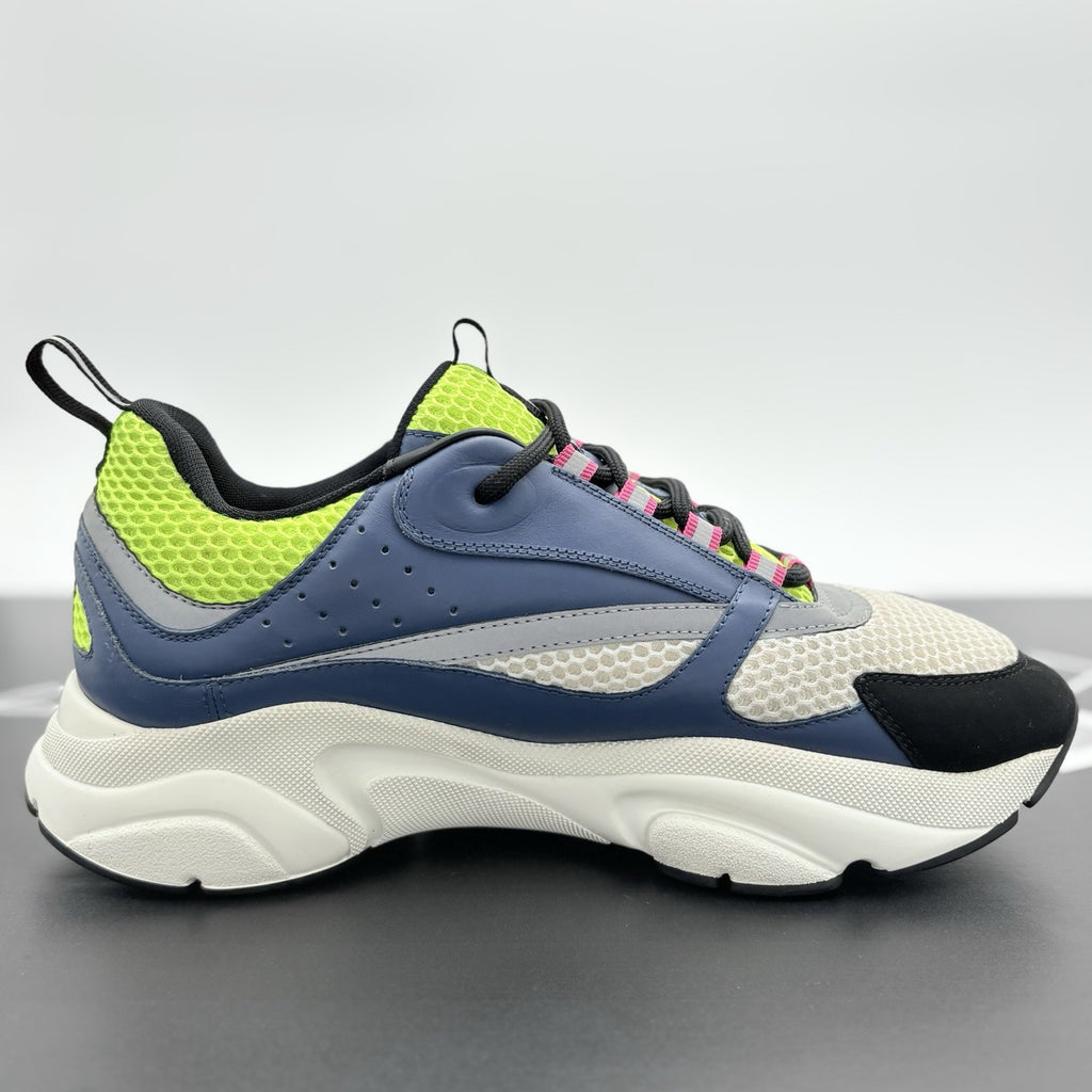Size 42 (9 US) - Dior B22 Sneaker ' Blue Lime ' | SUPER CLEAN!