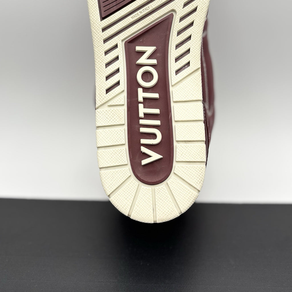 Size 13 LV (14-14.5 US) Louis Vuitton Skate ' Bordeaux Red ' | GREAT CONDITION!