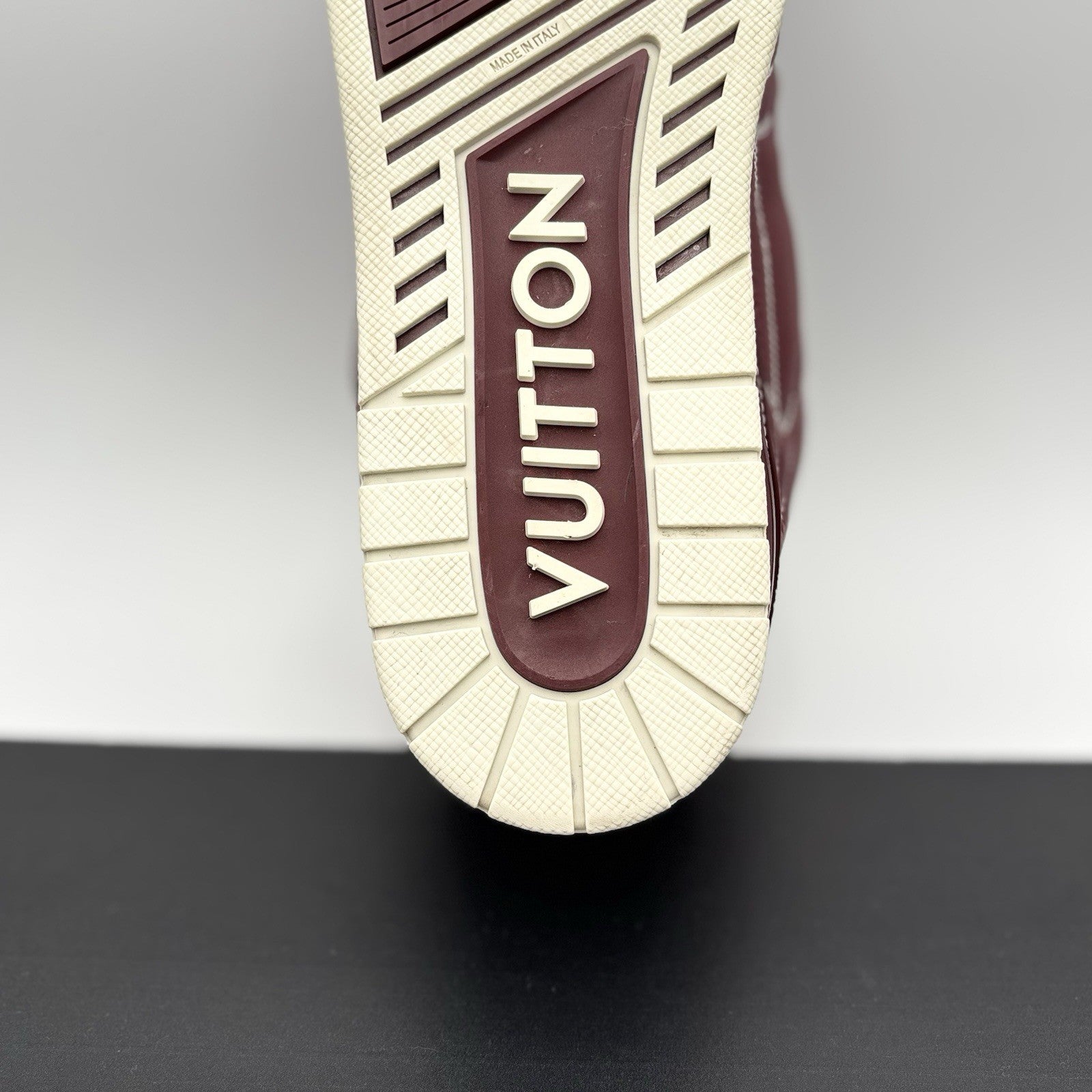 Size 13 LV (14-14.5 US) Louis Vuitton Skate ' Bordeaux Red ' | GREAT CONDITION!