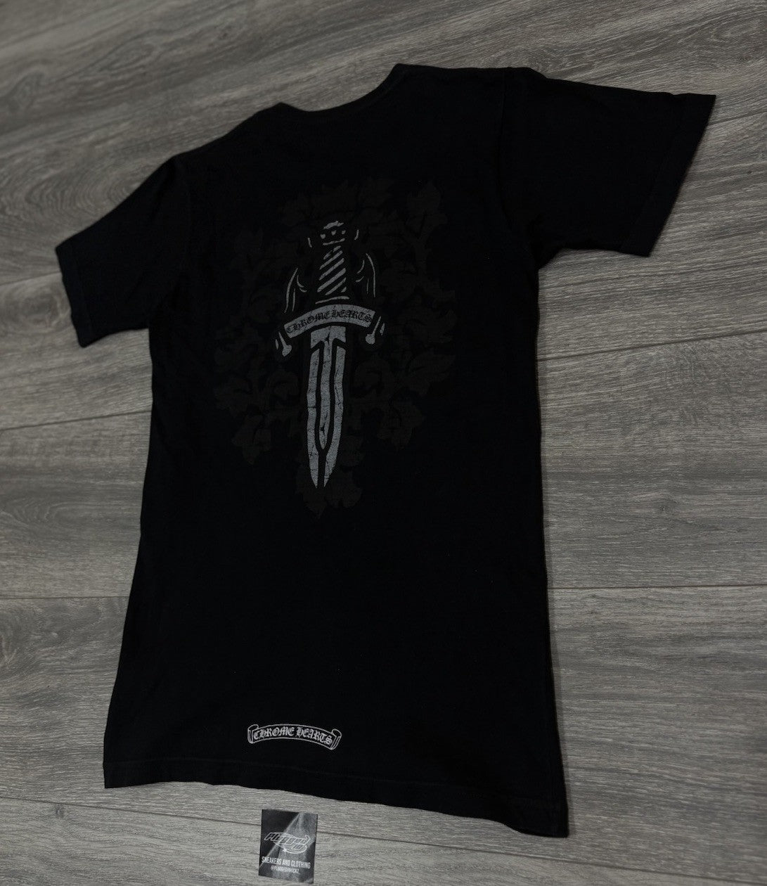 Size Small - Chrome Hearts Dagger Motif T-Shirt ' Black ' | GOOD CONDITION!