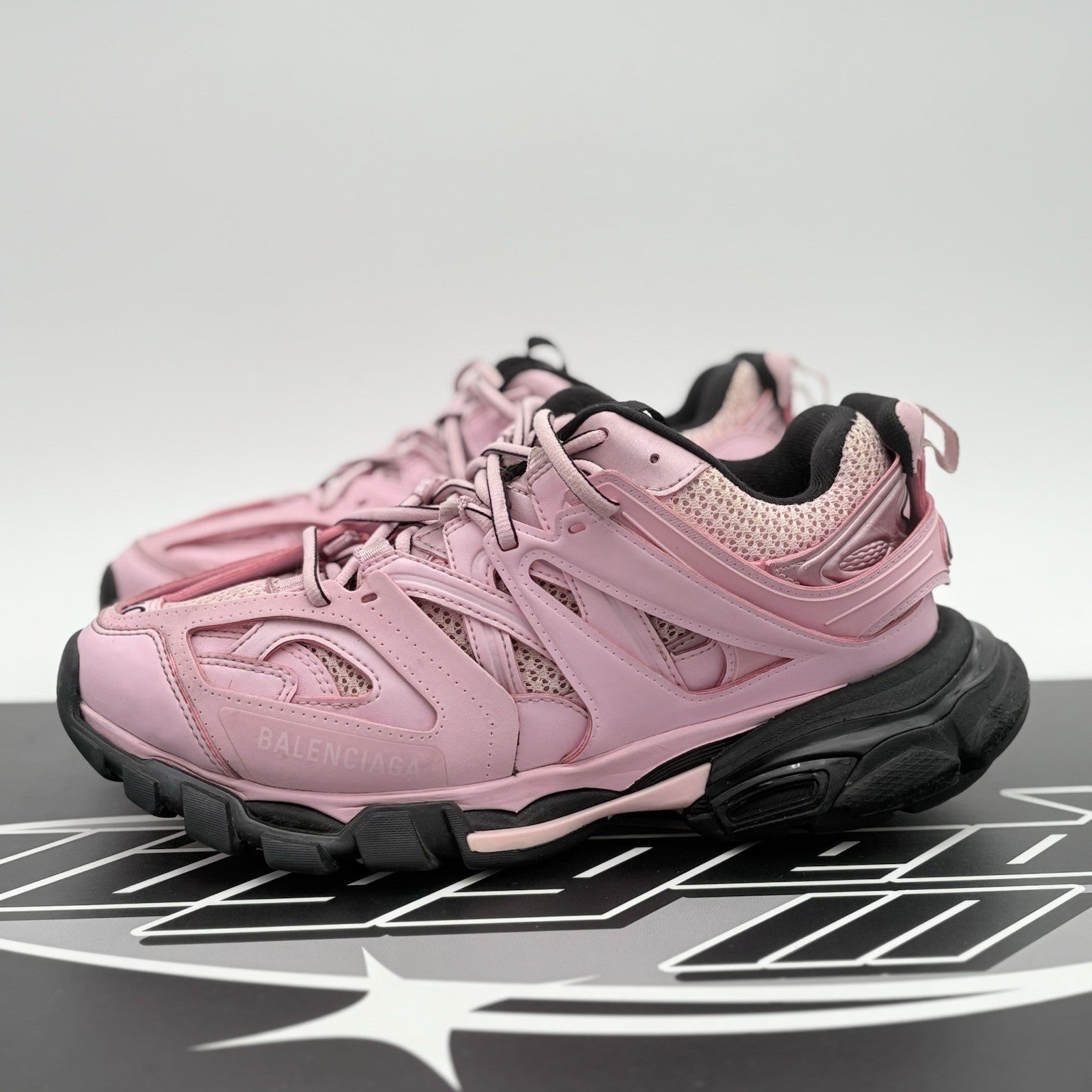 Size 40 - Balenciaga Track Sneaker  ' Pink Black ' | GOOD CONDITION!