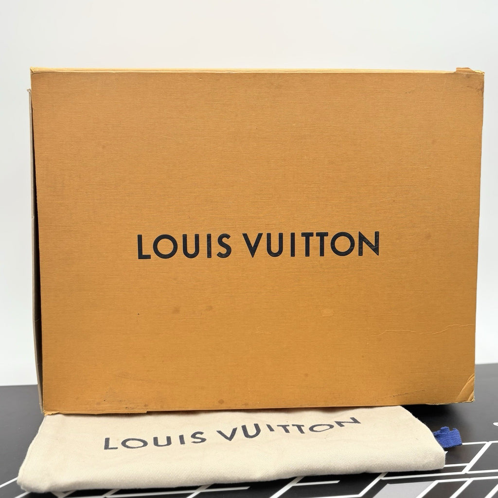 Size 10 LV (11-11.5 US) Louis Vuitton Trainer ' Black White ' | GREAT CONDITION!