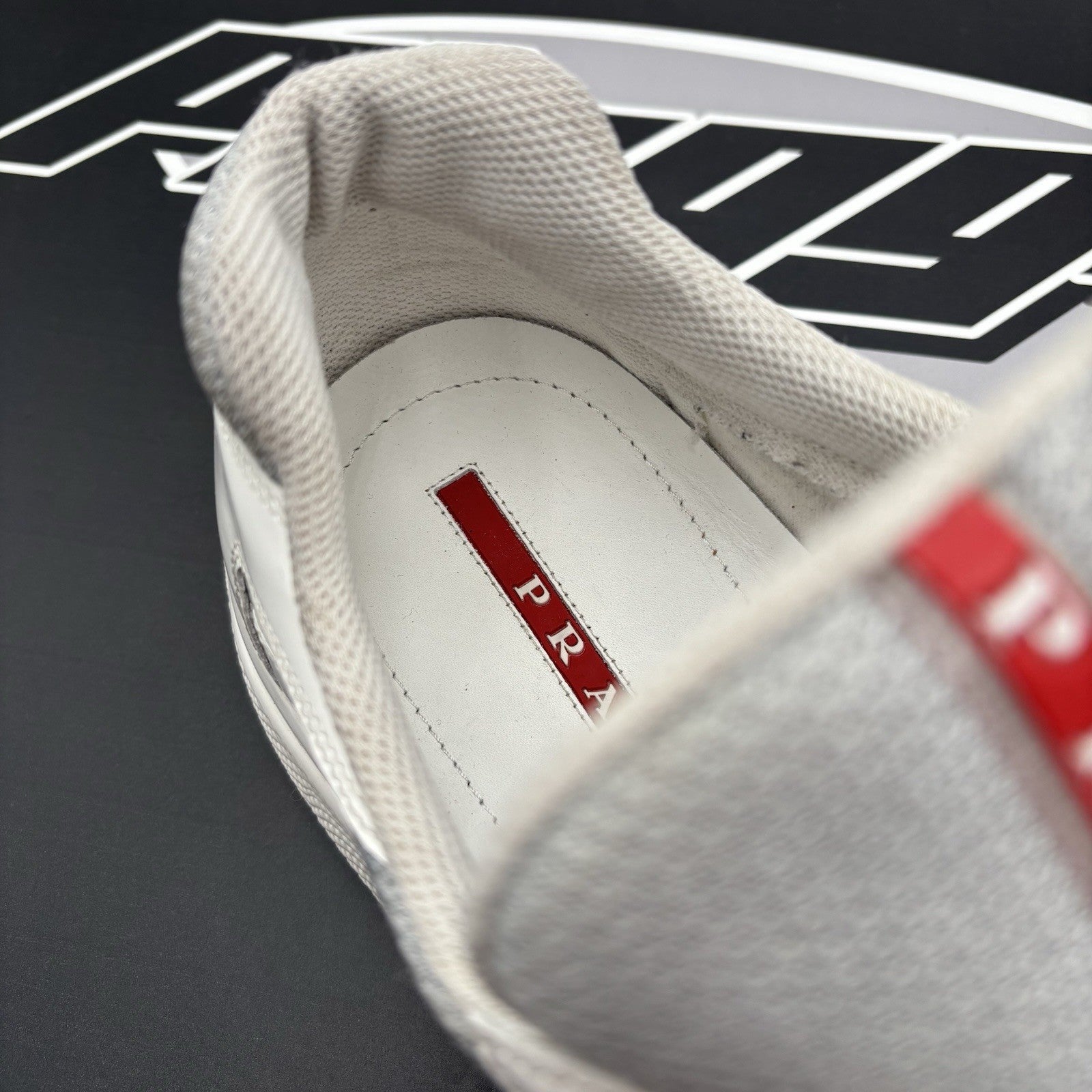 Size 14.5 UK (15.5 US) - Prada Americas Cup ' White ' | GOOD CONDITION!