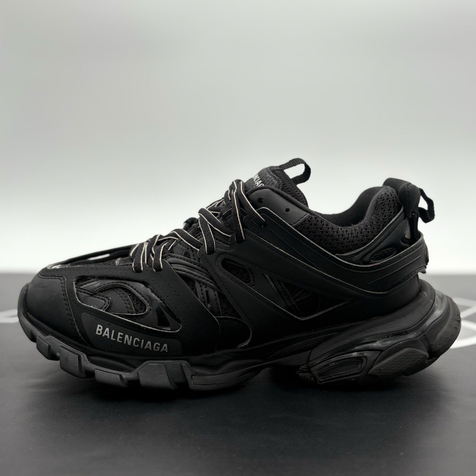 Size 41 (8 US) - Balenciaga Track Sneaker ' Black ' | GOOD CONDITION!